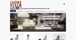 Desktop Screenshot of leatherrenew.com